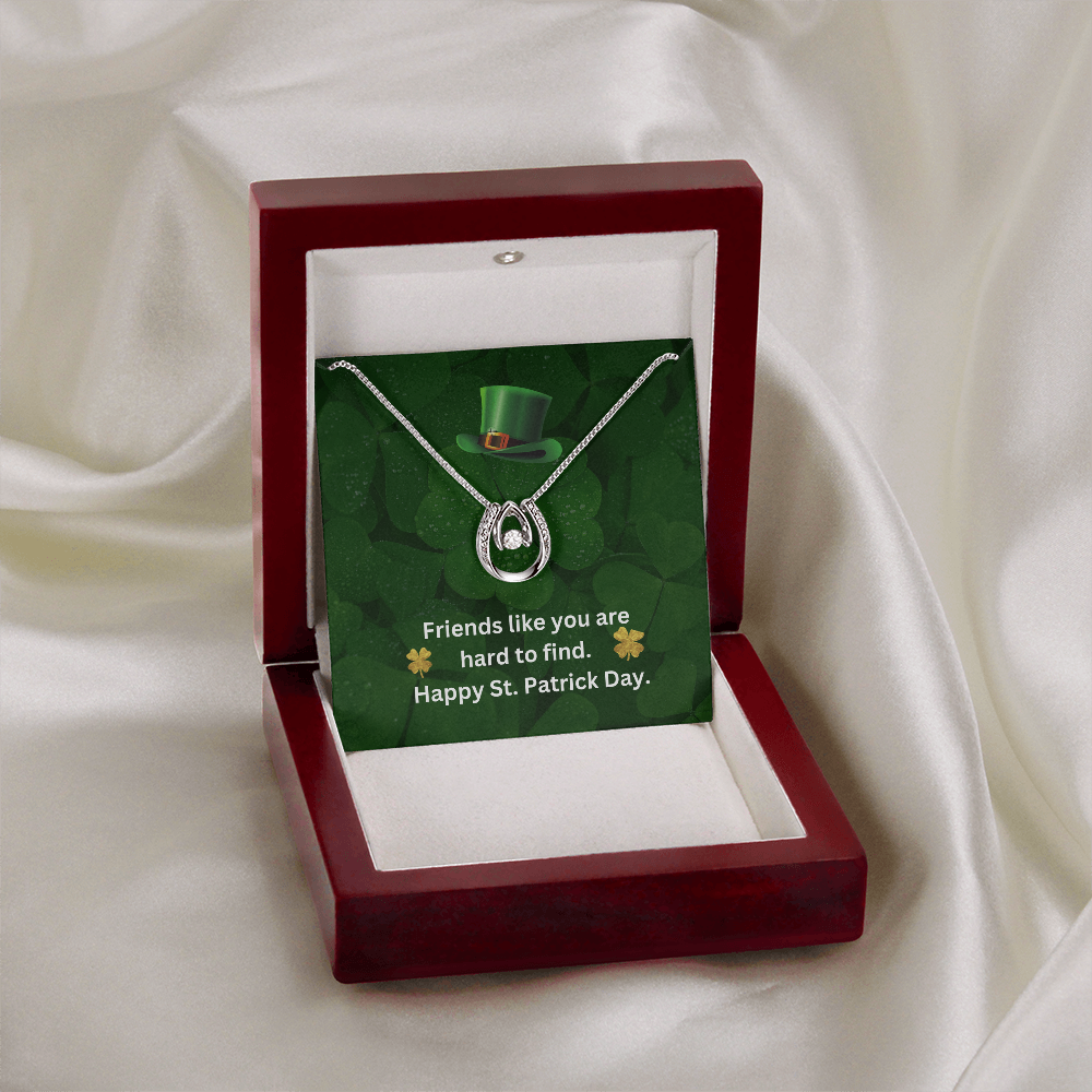 Lucky In Love Pendant with Message Card